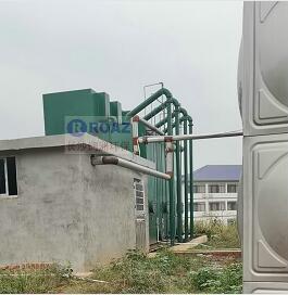 另一套100噸/時一體化凈水設(shè)備在某企業(yè)的生產(chǎn)生活用水中投入使用！